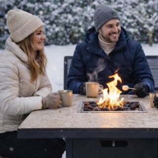 I ten nejchladnější den může hřát.🔥Plynová ohniště Ruben nejsou jen zdrojem tepla – jsou místem setkávání, klidných...